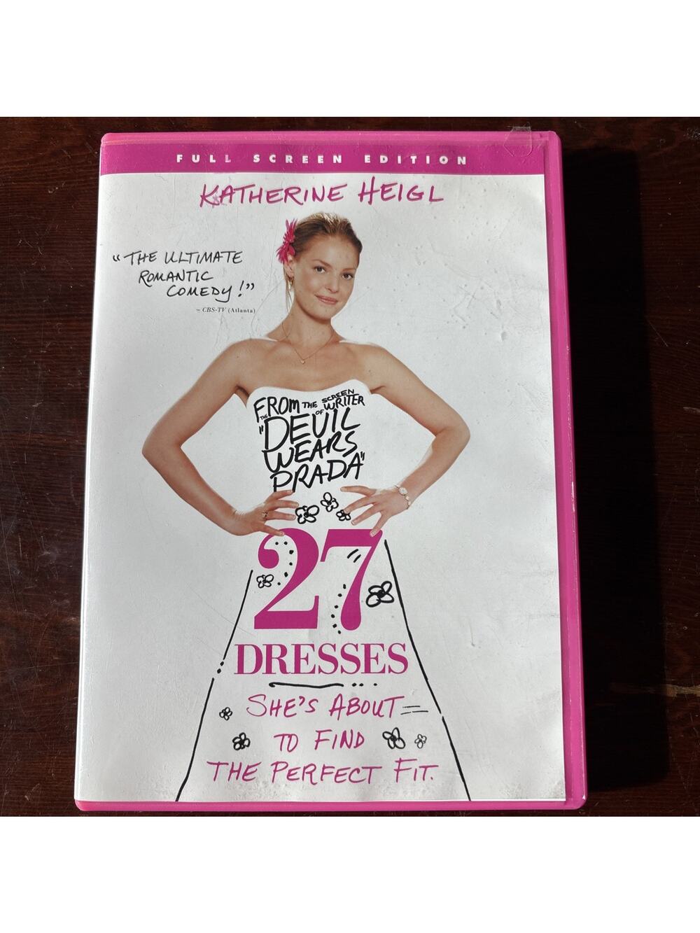 27 Dresses (DVD, 2008, Full Frame)